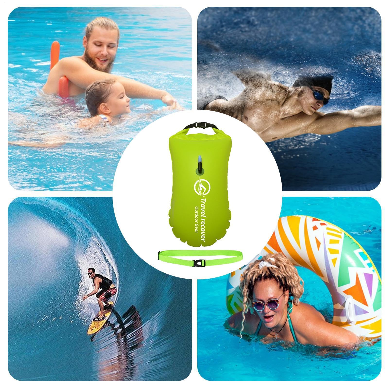 レスチューブ スイム／オープンウォータースイム・トライアスロン用 安全フロート レスチューブ スイム／オープンウォータースイム